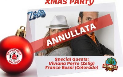 Olympique Xmas Party is….. ANNULLATA